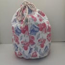 Drawstring toiletries bag