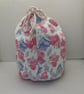 Drawstring toiletries bag
