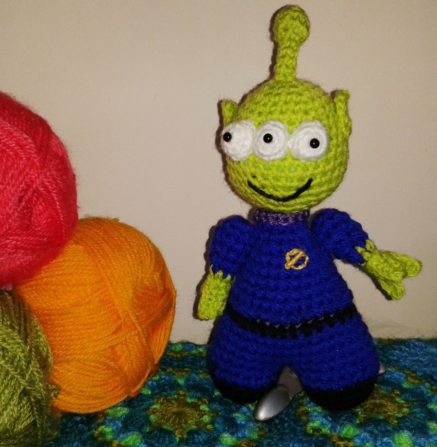 Crochet Toy Story Alien 