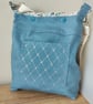 Denim cross body, shoulder bag. - Image 2