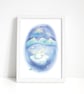 A Polar Bear Called Aurora - Illustrated Art Print by Lizzie Martell - Image 3