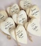 Our First Christmas as Mr & Mrs 2026 Wooden Heart Newlywed Christmas Ornament - Image 8
