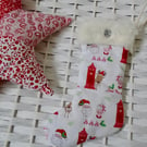 Mini Christmas Stocking - Postbox