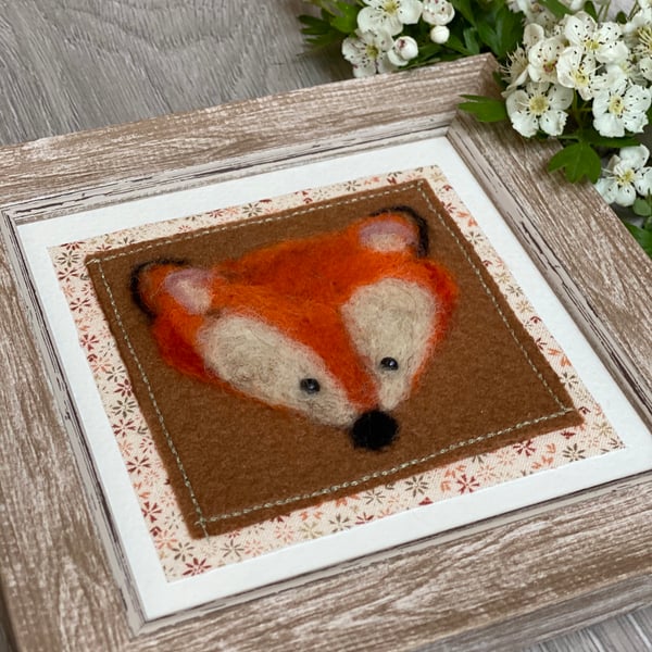 Needle Felted Fox