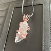 Clear Quartz Pendant - Wire Wrapped