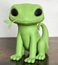 Lizard With Sprout Figure - Cute Resin Sculpture - 3D Printed Decor 