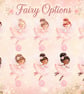Personalised Clear Fairy Party Boxes - Pack of 6 Handmade Birthday Favours - Image 6