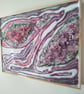 Pink, purple geode resin art - Image 3