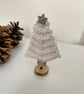 Mini Christmas Trees on Stand in Modern Monochrome Colours  - Image 4