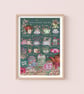'Tea Plant Guide' Illustration Print A4 Unframed  - Image 1