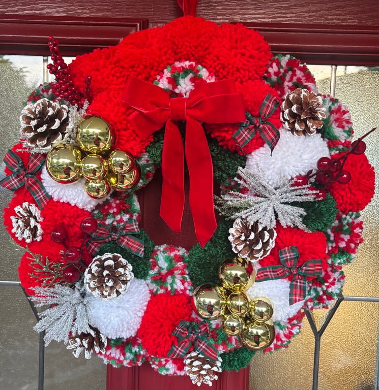  Christmas wreath 