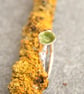 Silver and enamel ring, silver lichen ring, nature lover jewellery - Image 4