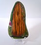 Yellow Fairy Door Rock Art Painting