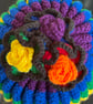 Rainbow (reverse colour order) tea pot cosy - Image 3