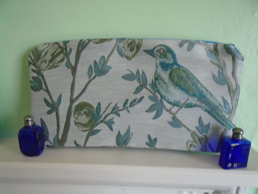 Unique Bag Bird Themed Blue