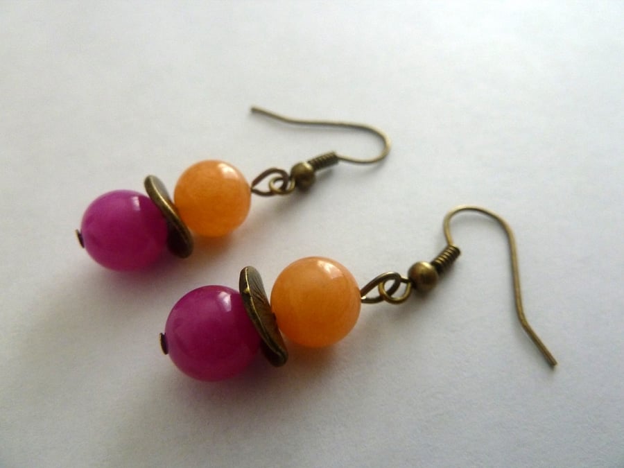 SALE candy jade earrings