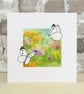 Butterfly Garden Blank Card