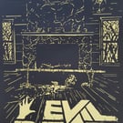 Evil Dead - Hand cut horror film papercut 