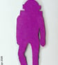 Handpainted Spaceman Laminated Bookmark - Image 3