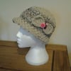 Ladies Vintage Style Crochet Hat