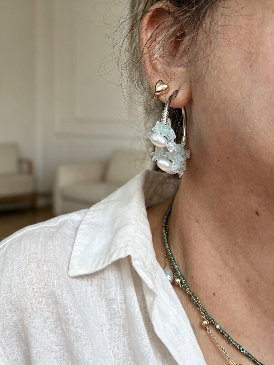     Ocean Breeze Hoops