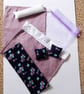 1:12 Scale Heather & Flower Pattern Dolls House Bedding Set - Image 8