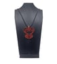 Sankofa Heart pendant, ghanaian adinkra symbol necklace, african jewellery, spir - Image 4