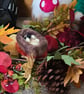Needle felt Hedgehog on a leaf - Image 3