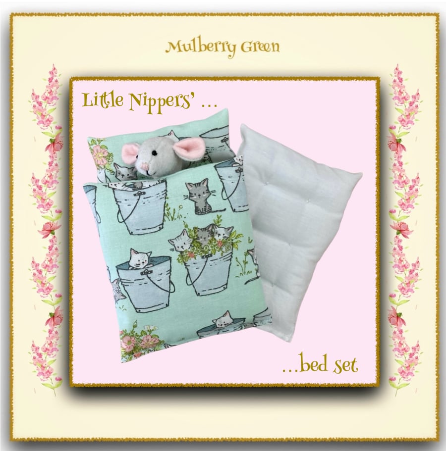 Little Nippers’ Kittens Bed Set