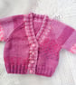 Classic Hand Knitted Cardigan for a Boy or Girl, Hand Knitted Aran Cardigan - Image 8