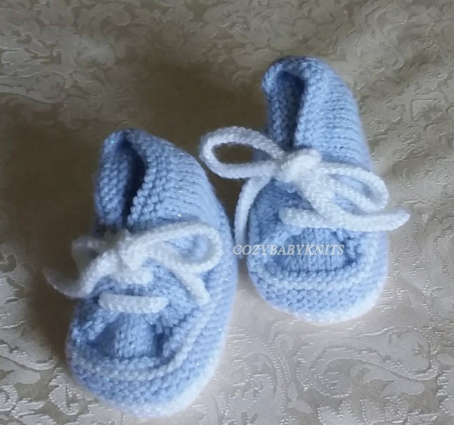 Newborn baby trainers.