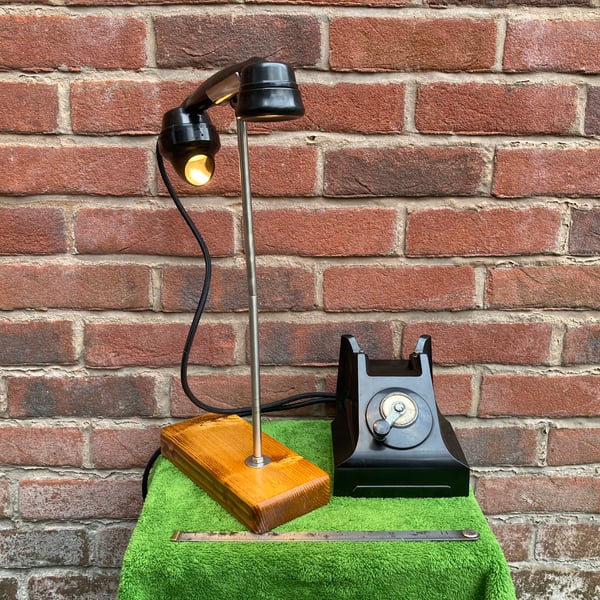 Engineer desk lamp top
