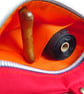 Waterproof Dog Treat and Poo Bag Pouch - two compartments inside - RED - Image 9