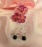 Rose Quartz & Black Lava Stone Jewellery Set - Image 5