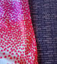 Vintage headscarf -  Shopping or Tote Bag - Coloured Hearts - Image 10