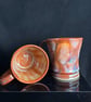 Tawny autumn stoneware mug