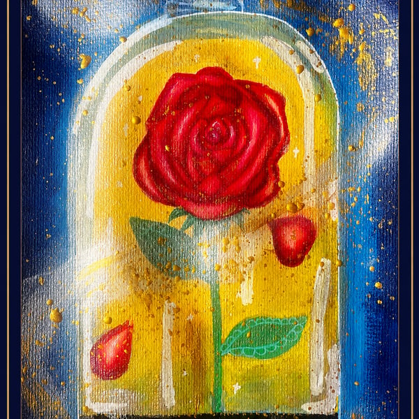 Enchanted Rose Original Art
