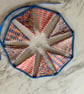Handmade Liberty Fabrics Bunting – 'Fairground' Nursery Garland (3.5m, 25 Flag - Image 5