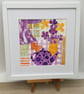 Original art collage entitled Spotted Teapot - Image 3
