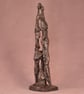 Togetherness Family and Dog Statue Small Bronze Resin Figure & Dog Sculpture - Image 5
