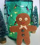 Gift Wallet With Gingerbread Person Brooch - Image 2
