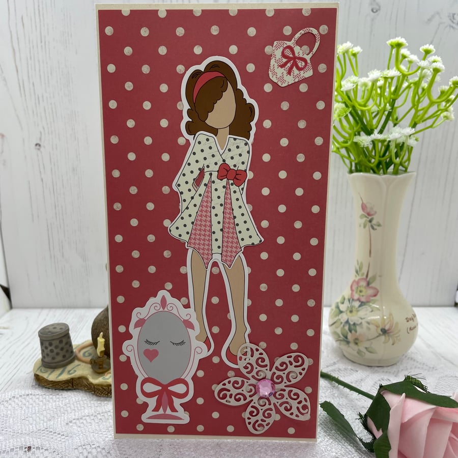  Modern Milly DL Greeting Card  C - 53