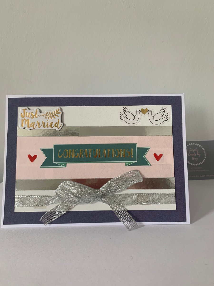 Just Married Congratulations 