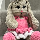 Ballerina Bunny Rabbit Crochet Plush