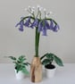 Gypsophila flower, single stem macrame, textile forever flower - Image 5