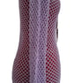 Lilac Crochet Mesh Dress, Boho Beach Cover-Up, Long Sleeve Summer Dress - Image 7