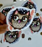 Sticker Owl Matt Vinyl Waterproof - Image 1