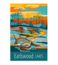 Earlswood Lakes travel poster print by Susie West - Image 3