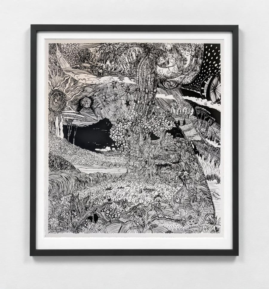 Dark Firmament, Screenprint, Signed & Numbered, Available Framed Unframed