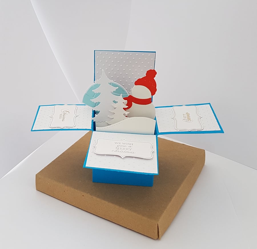 Christmas Landscape Box card